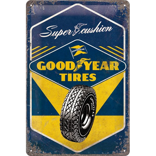 Good year tires - metallskylt 20x30cm