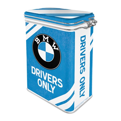 BMW drivers only - plåtburk 1,3L (kaffeburk)