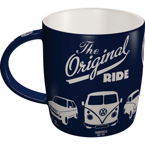 "Mugg ""VW - The original ride"",   8,5 x 9 cm, 0,33L