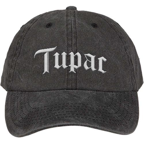 TUPAC UNISEX BASEBALL CAP: GOTHIC LOGO