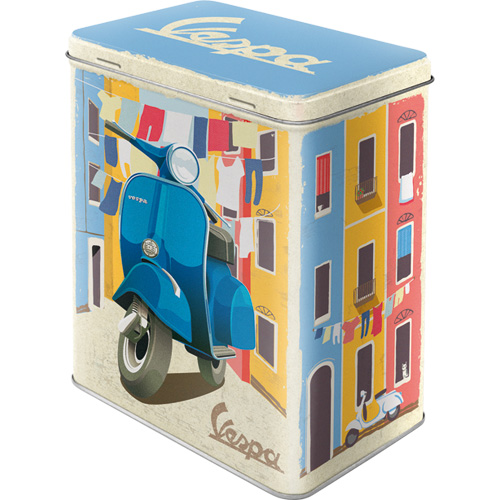 Metallbox L - Vespa italian 10x14x20cm