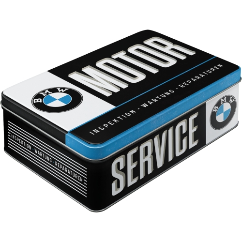 Metallburk BMW service 23x16x7cm
