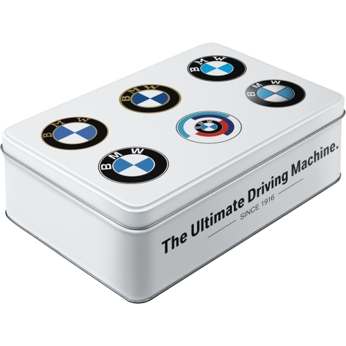 "Flat Box" BMW - Logo Evolution  22x16x7cm, 2,5 L