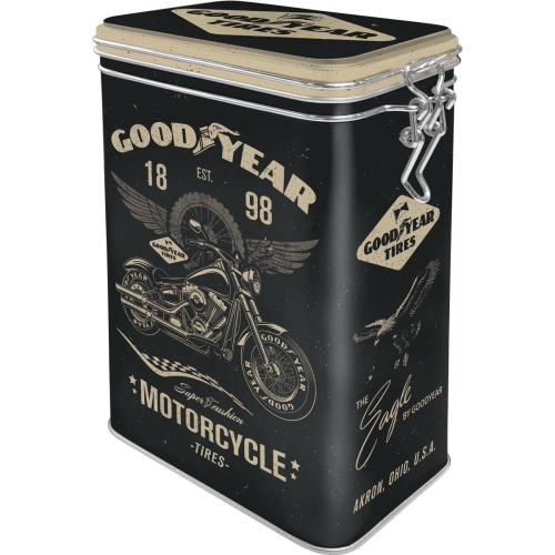 Goodyear  - plåtburk 1,3L (kaffeburk)