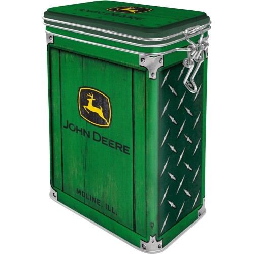 John Deere - plåtburk 1,3L (kaffeburk)