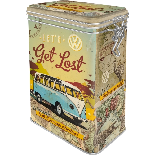 Lets get lost - Plåtburk 1,3L (kaffeburk)