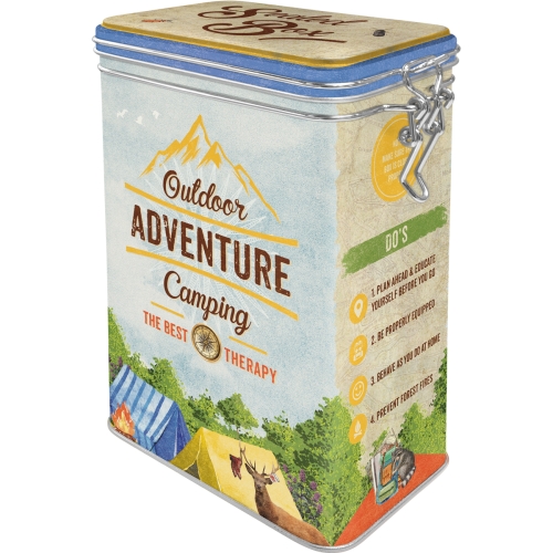 Outdoor adventure - Plåtburk 1,3L (kaffeburk)