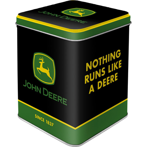 Tea box - John Deere logo black