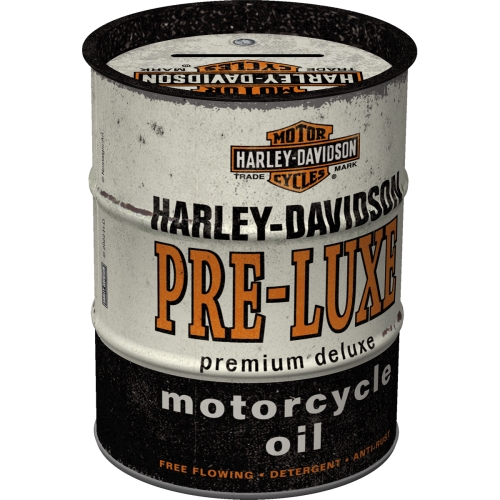 Moneybox oil barrel - Harley Davidson PRE LUXE