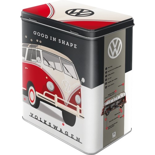 Metallbox Volkswagen 10x14x20cm 3L