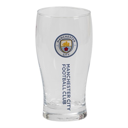 Pint Glass Manchester City
