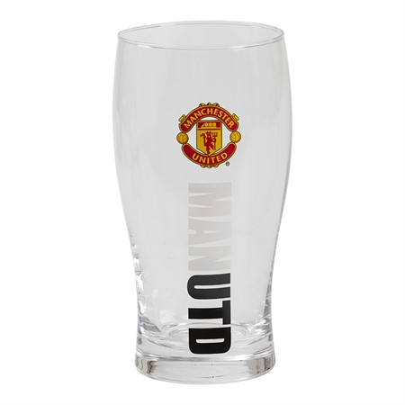 Pint Glass Manchester United