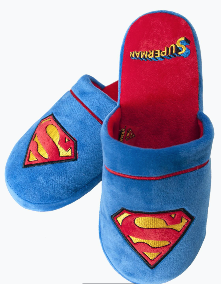 Superman Mule Slippers  (stl 42-45)