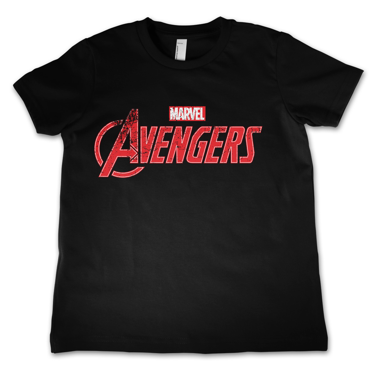 The Avengers Distressed Logo Kids T-Shirt