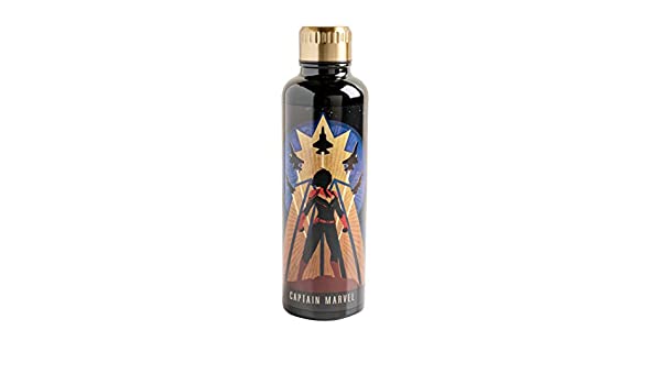 Captain Marvel - Metal Drink Bottle - 500ml