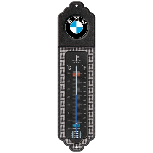 Termometer - BMW - 6,5 x 28 cm,  metall
