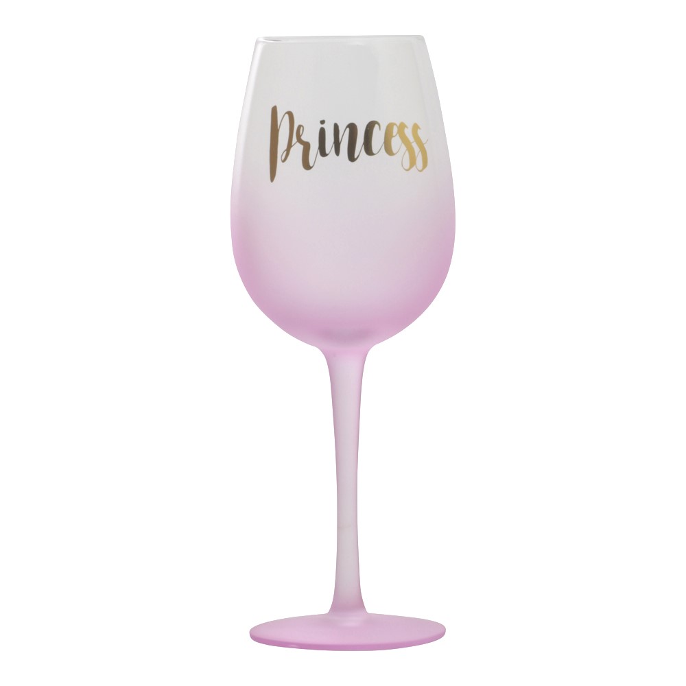 Wine glass Pink Princess