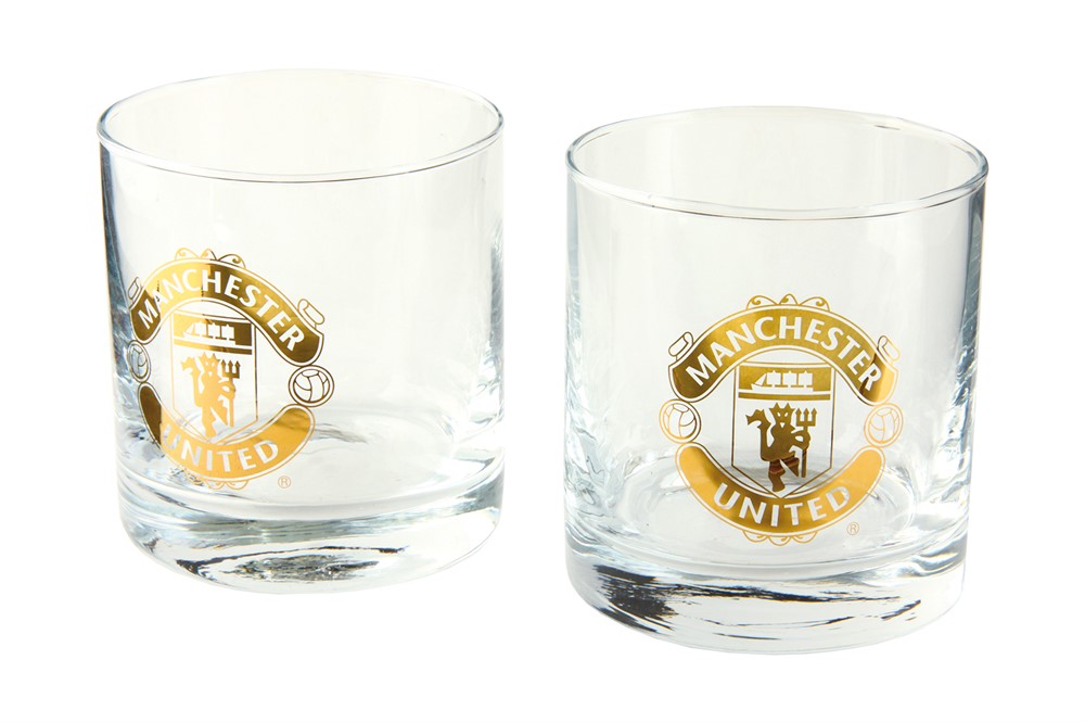 Manchester United - Whiskeyglas 2-pack