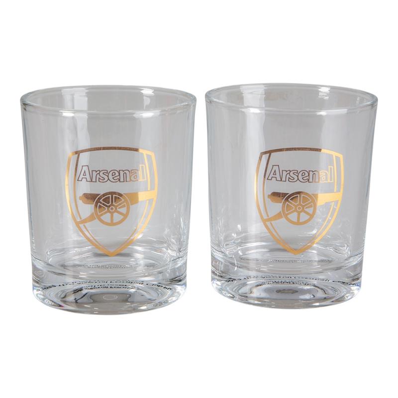 Arsenal - Whiskeyglas 2-pack