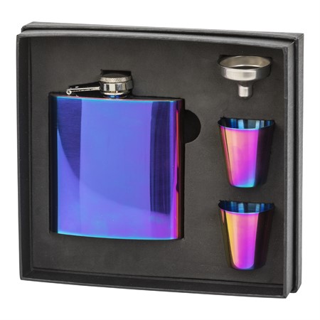 Set med Plunta & Snapskoppar "Electroplated"