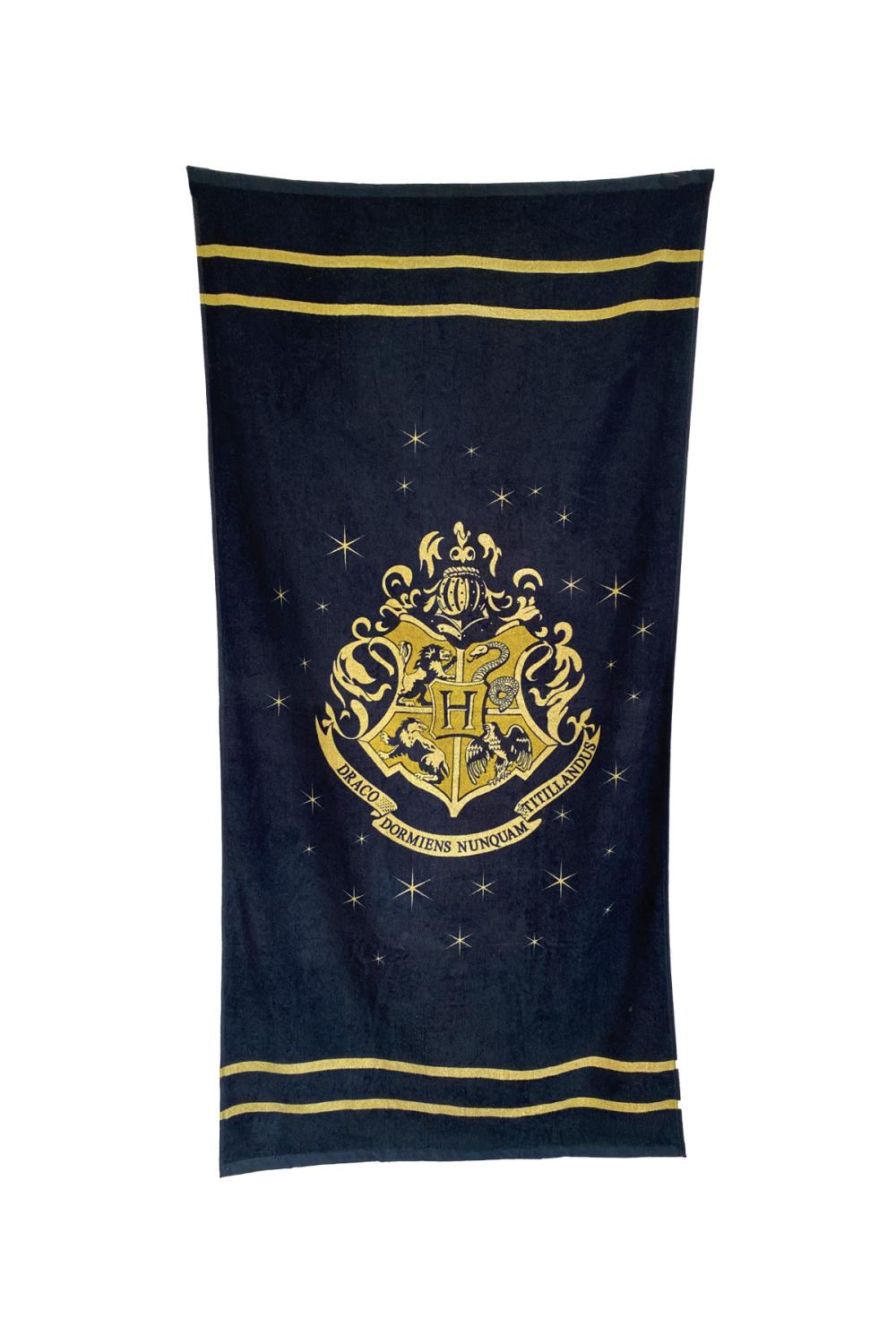 Hogwarts Gold Crest Towel 75 x 150cm