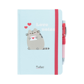 PUSHEEN PURRFECT LOVE COLLECTION A5 PREMIUM  NOTEBOOK WITH PROJECTOR PEN
