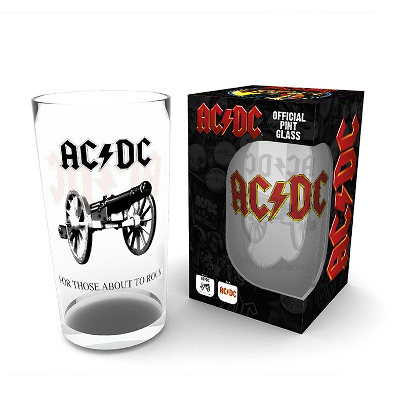 AC/DC - Pint glass