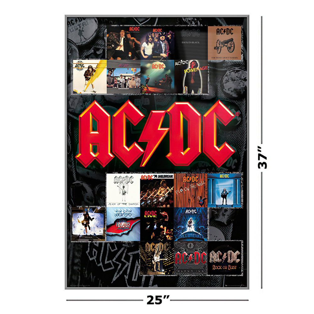 AC/DC - Poster "ACDC Covers" (91.5x61)