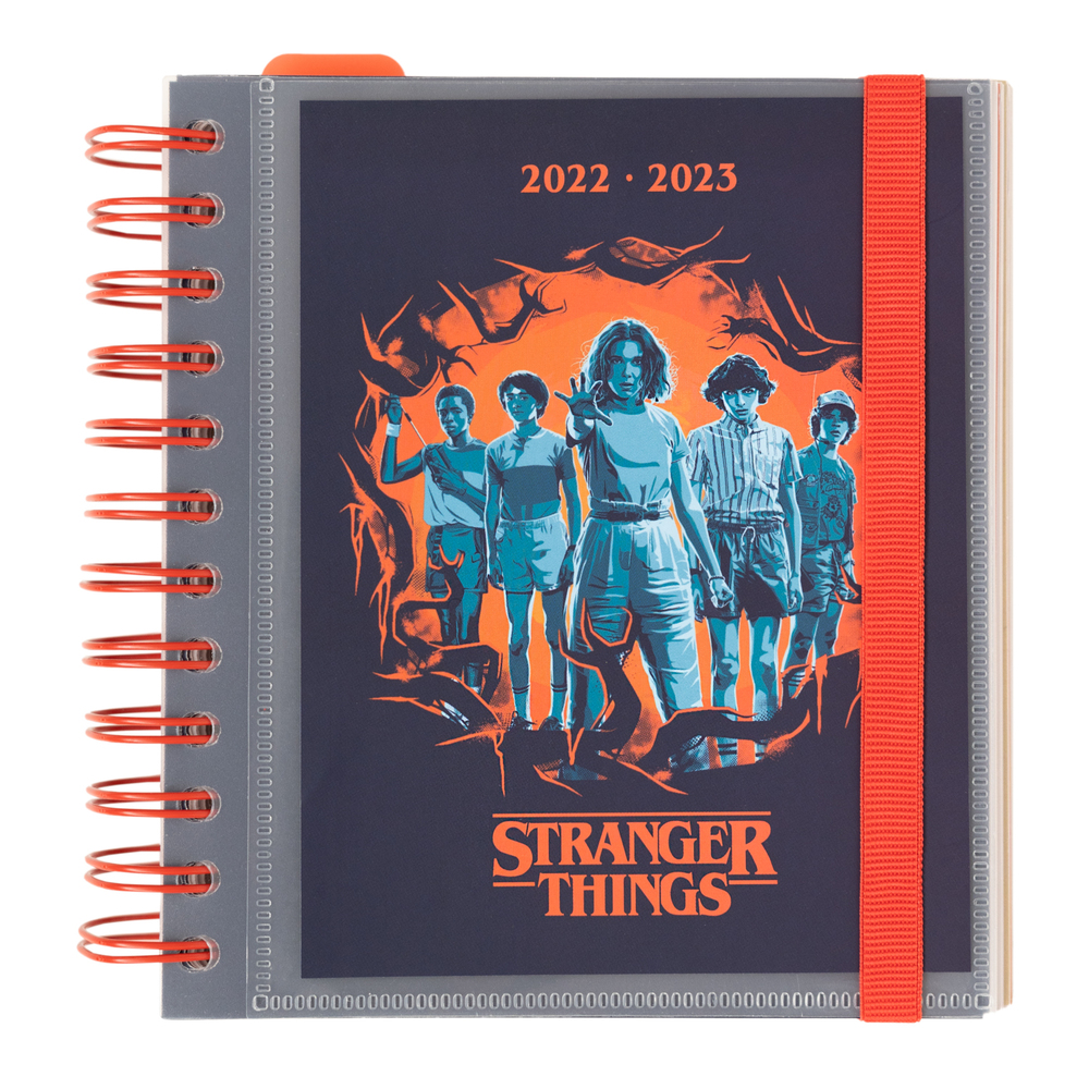 Stranger Things - 2022/2023 academic diary day to page 11 months
