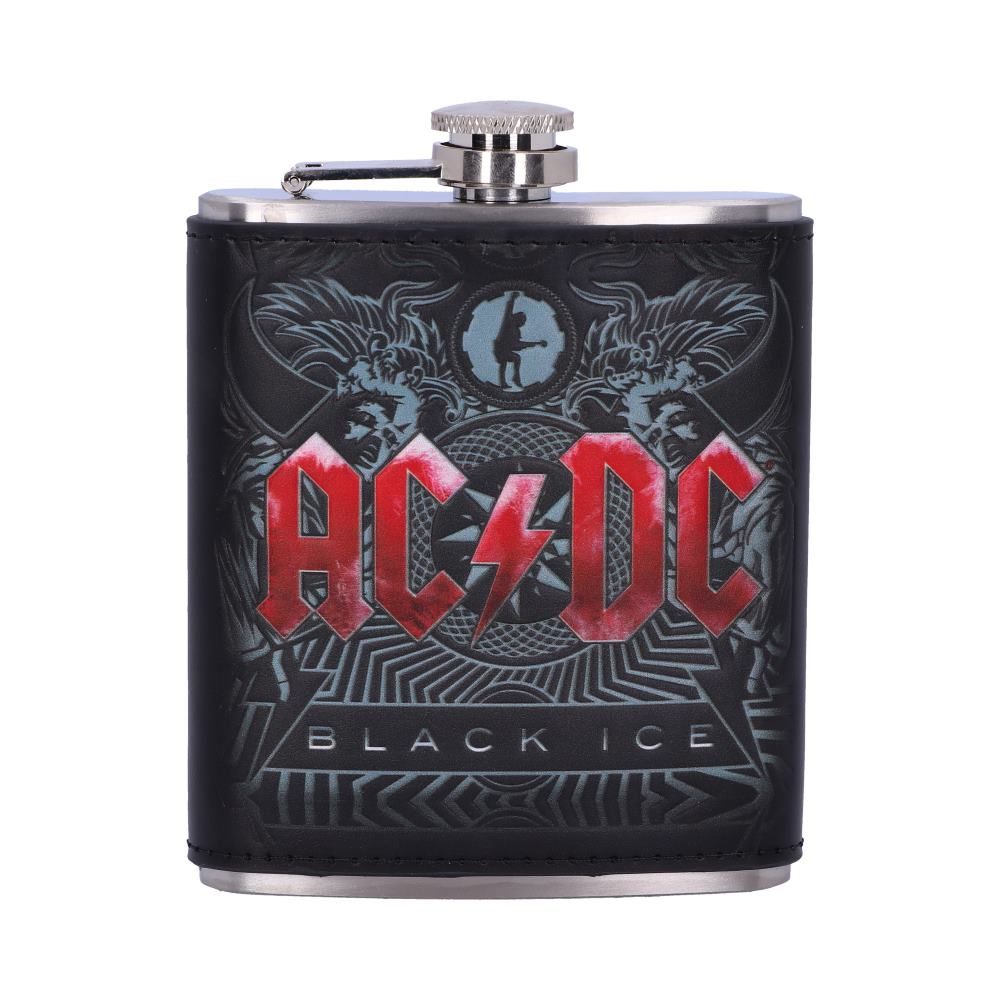 AC/DC  Black Ice Hip Flask