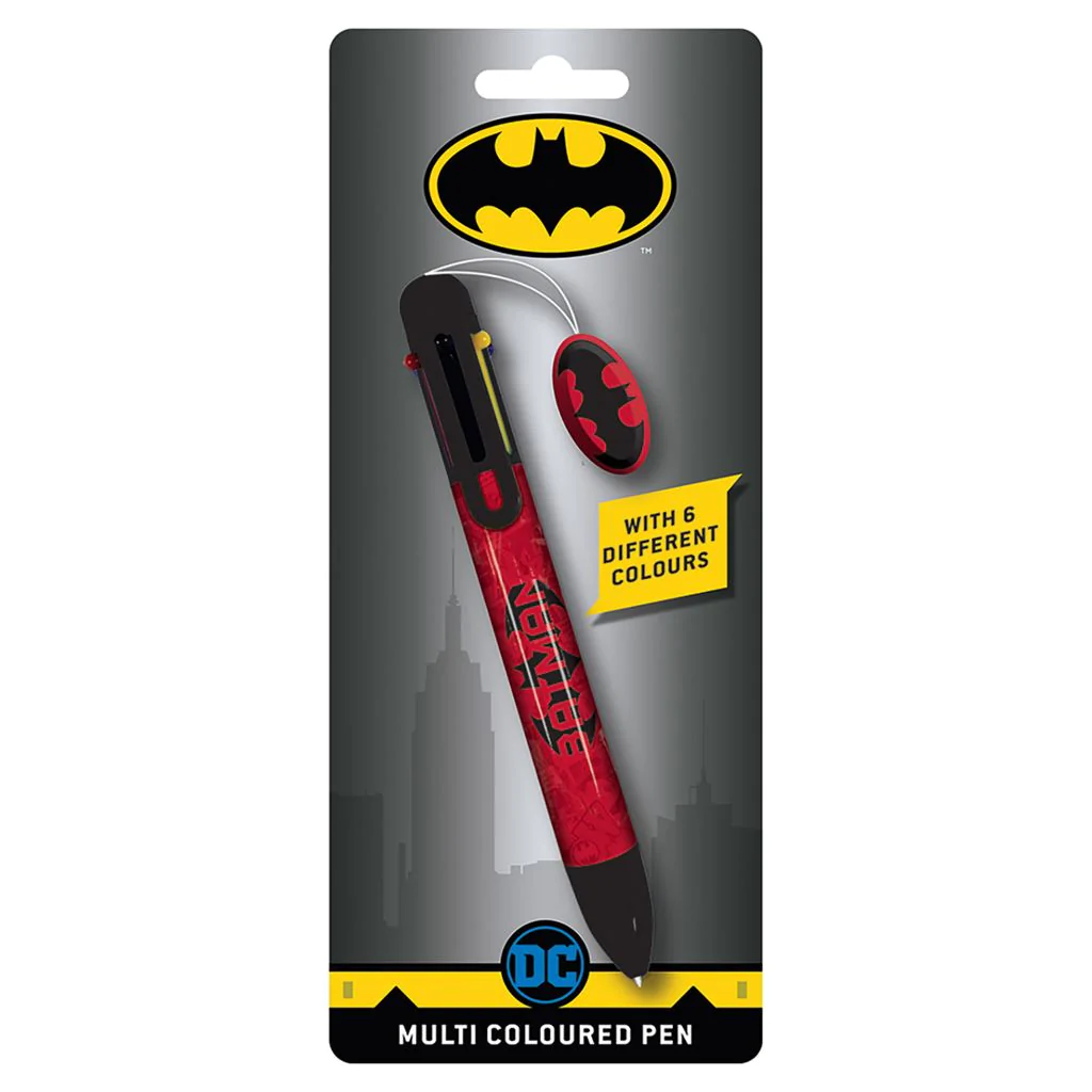 BATMAN (RED) Multi colour pen