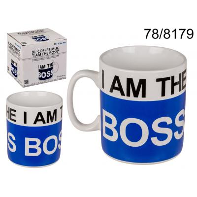 XL Coffe Mug  " I am the Boss"