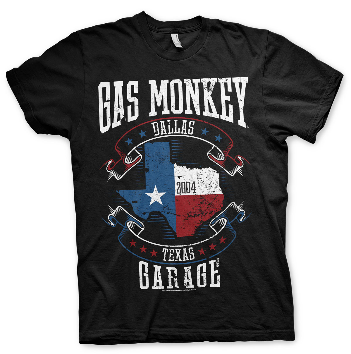 Gas Monkey Garage - Texas Flag T-Shirt