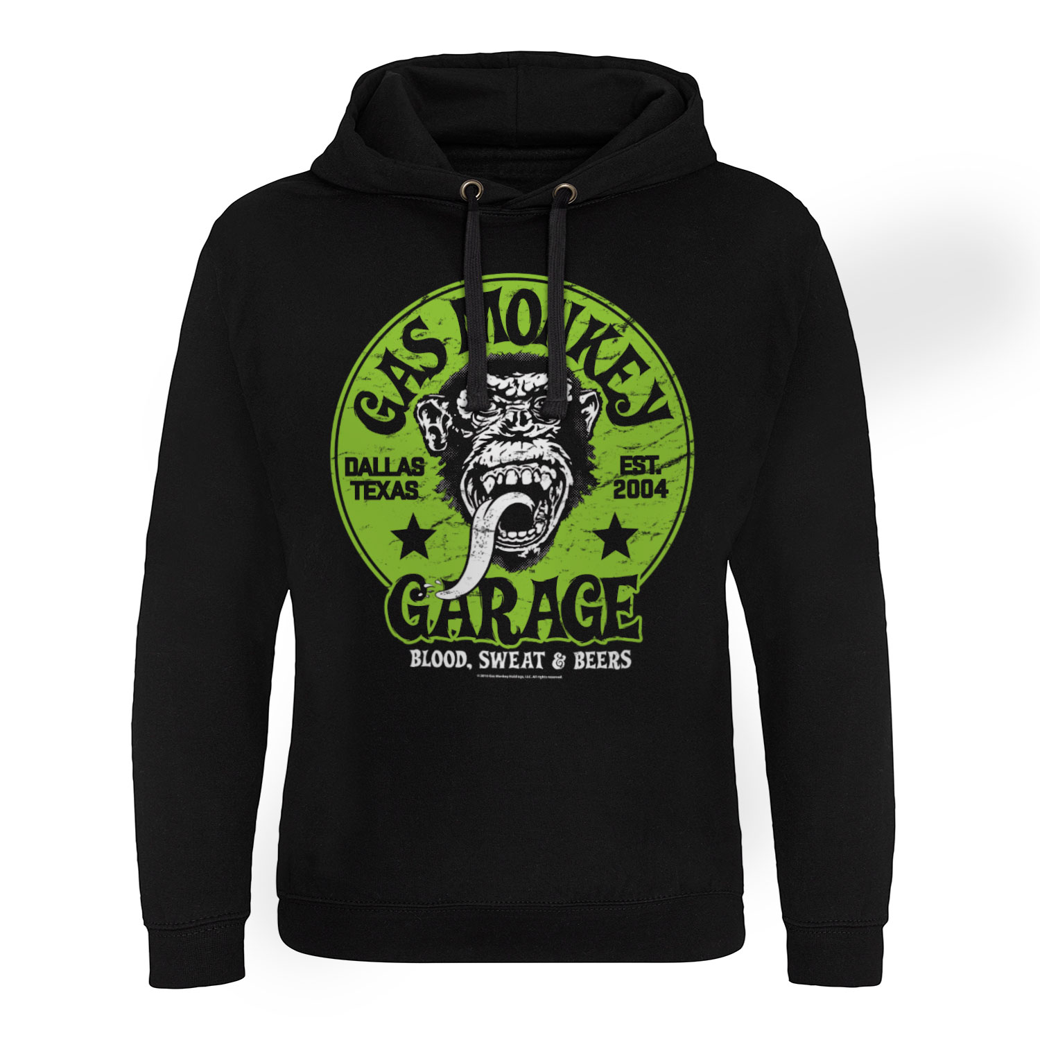 Gas Monkey Garage - Green Logo Epic Hoodie