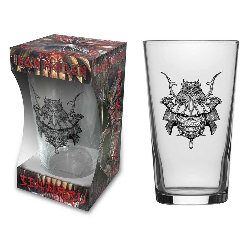 Iron Maiden Beer Glass: Senjutsu