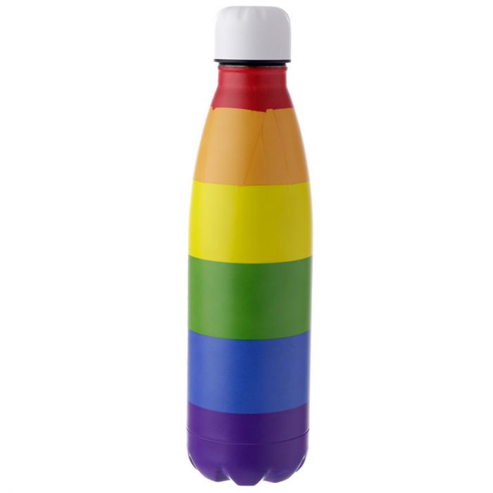 Regnbåge - Flaska i Rostfritt Stål för Varm & Kall Dryck (500ml)
