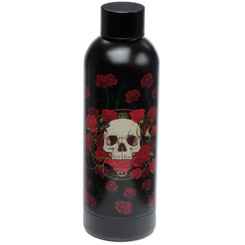 Skulls & Roses Stainless Steel Hot&Cold Thermal Insulated Drink Bottle 530ml