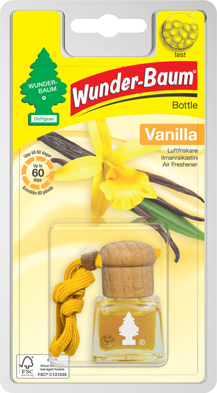 Wunderbaum Vanilla Bottle 4,5 ml