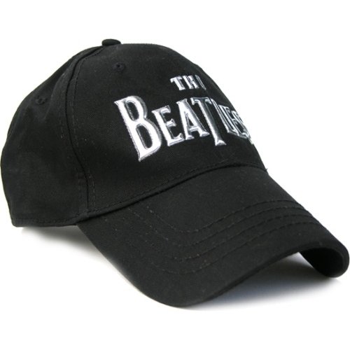 THE BEATLES UNISEX BASEBALL CAP: DROP T LOGO