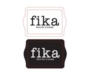 Bricka Fika 22*15cm 2 sorter