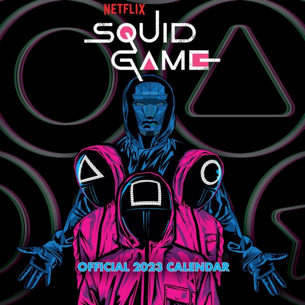 Squid game 2023 square calendar