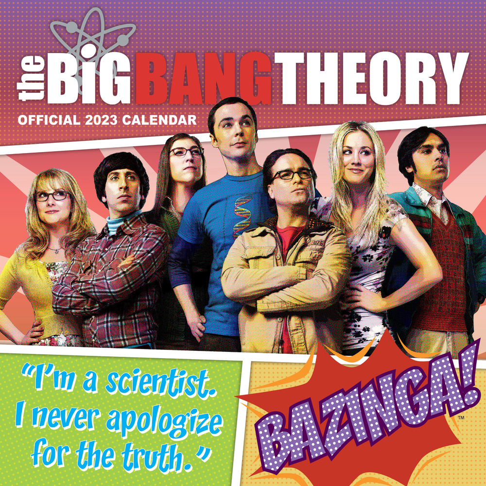 The Big Bang Theory Väggkalender 2023