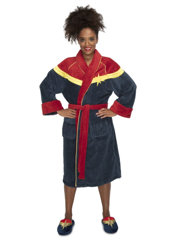 Captain Marvel Bathrobe  (Womens one size fits most)