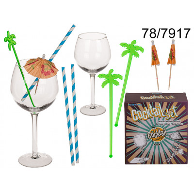 Cocktail glas set
