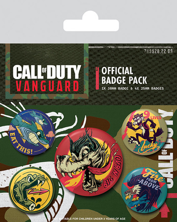 CALL OF DUTY: VANGUARD (NOSE ART) Badge Pack