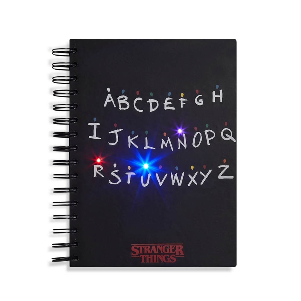 Stranger things - A5 wiro notebook with led