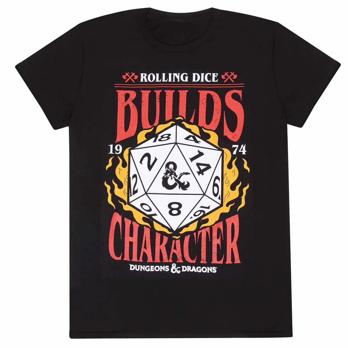 Dungeons And Dragons - Builds Character T-shirt