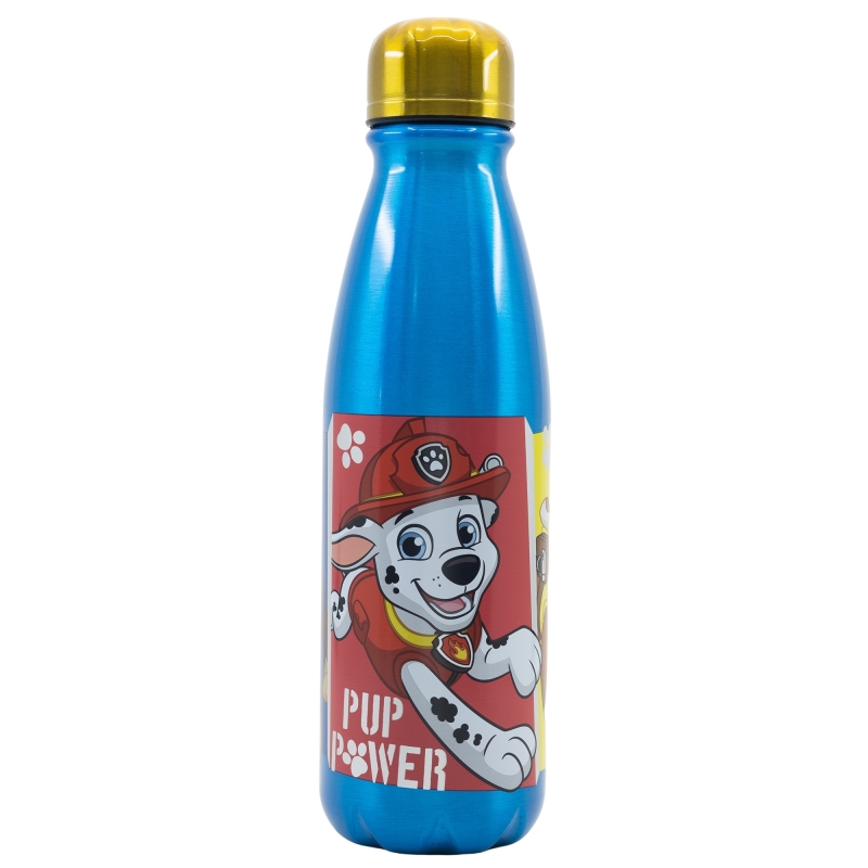 STOR DAILY ALUMINIUM BOTTLE 600 ML PAW PATROL PUP POWER