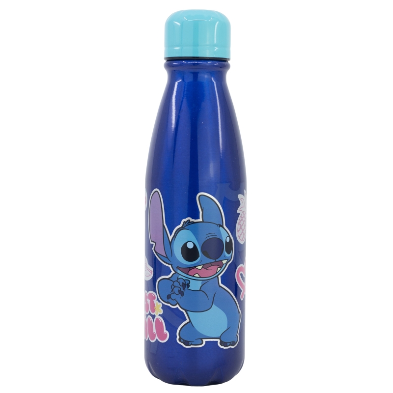 STOR DAILY ALUMINIUM BOTTLE 600 ML STITCH PALMS