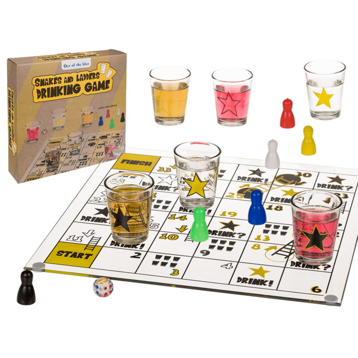 Dinking game, Snakes and Ladders